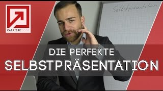 Vorstellungsgespräch  die perfekte Selbstpräsentation mit Beispiel [upl. by Frida261]