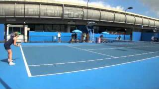 Kim Clijsters（クリスターズ 全豪） Australian Open 2011 Practice [upl. by Adne]