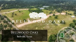 Luxury Acreage Community  Bellwood Oaks  Bellville Texas  Hodde Real Estate Co [upl. by Dyrraj]