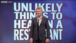 Mock The Week  unlikely things to hear in a restaurant [upl. by Aisetra]