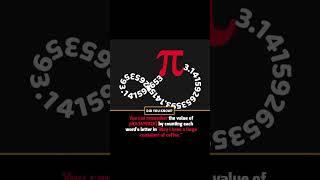 Pi Day Fun Memorizing Pi π with a CoffeeInfused Mnemonic pivalue facts educationalfacts [upl. by Mayap]