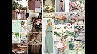 beautiful fall wedding colors scheme [upl. by Acilef214]