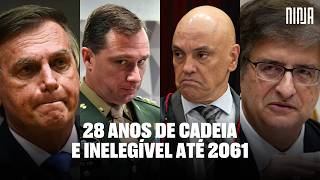 🔥Bolsonaro pode pegar 28 anos de jaula  37 inelegível🔥Cid entrega tudo para Moraes🔥Resumo do Dia [upl. by Ratcliff]