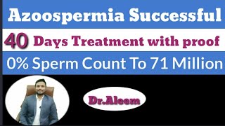 Azoospermia Treatment  Zero Sperm Count  உயிரணுக்கள் இல்லாத விந்து  DrAleem [upl. by Farland]