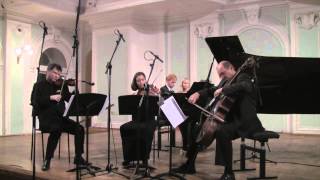 Brahms Piano Quartet No 1 in G Minor  GMPQ Gustav Mahler Piano Quartet [upl. by Ymmac]