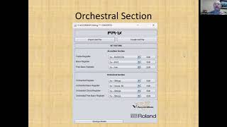 How to Create User Sets on the Roland FR1x Part 2 [upl. by Getter]