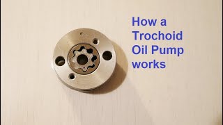 How a Trochoid oil pump works in an engine [upl. by Ahsrat]