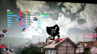 Athlon 200ge  RX 580 AOT Final Battle Game Test 2021 [upl. by Hyland]