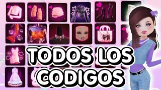 TODOS LOS CODIGOS DE DRESS TO IMPRESS EN ROBLOX  VANI [upl. by Birdt192]