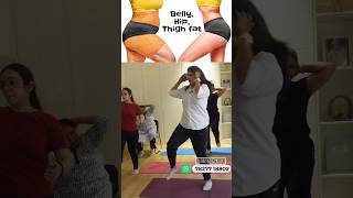 7Day Challenge Lose Hip Belly amp Thigh Fat using only 3 exercises  antasyogbyindujain weightloss [upl. by Helene]