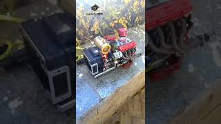 CISON V8 SmallBlock Engine cison gasolineengine enginemodel automobilefyp diy toys [upl. by Morrell]