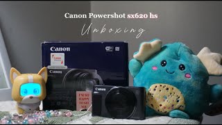 canon powershot sx620 hs unboxing ☁︎ ༊·˚ [upl. by Lauber]