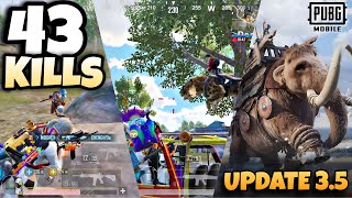 43 KILLS🔥IN 2 MATCHES🔥35 UPDATE GAMEPLAY  PUBG MOBILE  INDOREX GAMING [upl. by Otineb]