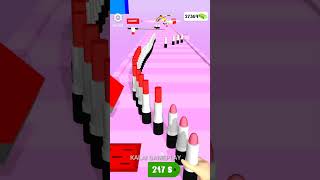 Lipstick multi shade runner KalaiGameplay games gaming viral shorts trending [upl. by Anelrahs]