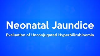 Neonatal Jaundice Evaluation of Unconjugated Hyperbilirubinemia [upl. by Eatnhoj357]