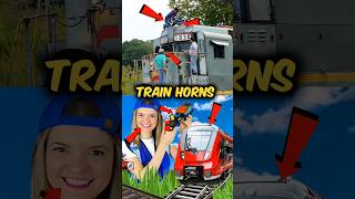 Reality Of Train Horns shorts [upl. by Bayly]