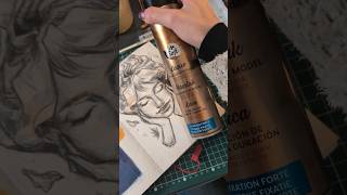 ✏️ TIPS  NUTILISE PAS LA LAQUE pour fixer tes dessins [upl. by Macnair]