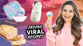 I Tested VIRAL Ice Cream TIKTOK RECIPES To See If They Work  Part 5 [upl. by Stelmach]