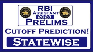 RBI Assistant 2023 Cutoff Prediction [upl. by Nysa234]