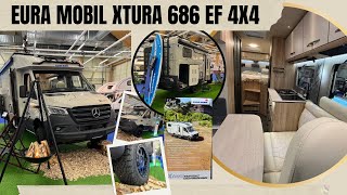 EURA MOBIL XTURA 686 EF 4X4 [upl. by Eilojne]