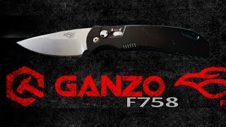 Ganzo Firebird F758 series automatic G10 Knife [upl. by Acnoib180]