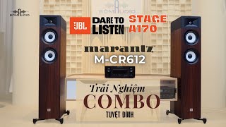 Trải Nghiệm Combo Nghe Nhạc chỉ 25 Triệu Với JBL STAGE A170 Và MARANTZ MCR612 [upl. by Bo]