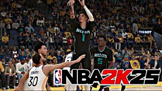 LaMelo Ball DESTROYS Curry at Chase Arena NBA 2K25 Play Now Online [upl. by Ynnos]