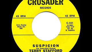 1964 HITS ARCHIVE Suspicion  Terry Stafford a 2 record [upl. by Aihsak23]