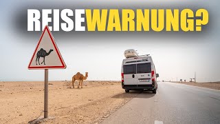 WESTSAHARA per WOHNMOBIL Wie GEFÄHRLICH ist das [upl. by Wendel]