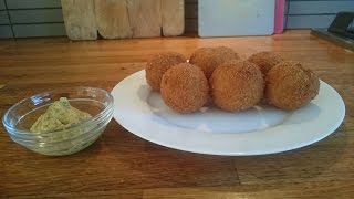 Bitterballen  Recipe Dutch fried beef croquette balls with crispy crust [upl. by Charlie948]