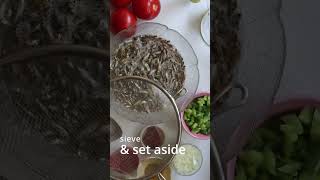 Omena Recipe  Dagaa  Ingredients in description shorts [upl. by Nesrac226]