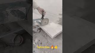 Marble stone cutting marblecutting [upl. by Boiney]