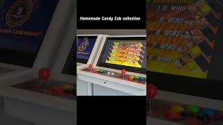 My collection of custom built candy cabs candycab arcade retrogaming mame arcademachine [upl. by Anoid943]