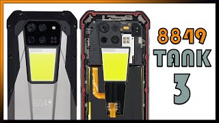 8849 Tank 3 Unihertz Rugged Teardown Disassembly Repair Video Review [upl. by Markowitz]