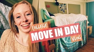 COLLEGE MOVE IN DAY VLOG  Justali University of Texas [upl. by Hallvard]