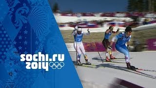 CrossCountry Skiing  Ladies 4x5km Relay  Sweden Win Gold  Sochi 2014 Winter Olympics [upl. by Ydnahs121]