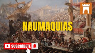 ⚔️ NAUMAQUIAS LAS BATALLAS NAVALES EN LA ANTIGUA ROMA  RINCÓN DE HISTORIA TV ⚔️ [upl. by Fachini]