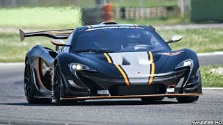 McLaren P1 GTR PURE Sounds  Track  Accelerations Fly Bys amp More [upl. by Nlocnil]