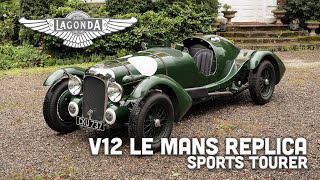 1938 Lagonda V12 Le Mans Replica Sports Tourer [upl. by Yila711]