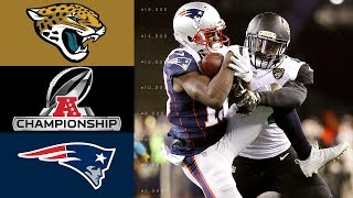 Jaguars vs Patriots  NFL AFC Championship Game Highlights [upl. by Gayla]