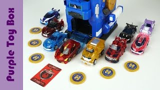 와치카 슈팅세트 장난감 파워배틀 와치카 시즌2 Watch Car Mini Car Shooting Playset [upl. by Rebeca621]