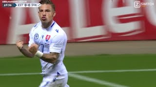 Tomas Suslov Goal Today  Estonia vs Slovakia 01 Goals Results and Extended highlights [upl. by Drauode123]