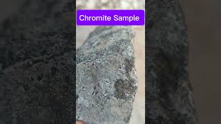 Chromite Sample  MiningInsights [upl. by Anavas]