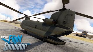 Miltech CH47 Chinook  First Look Review  MSFS [upl. by Branscum262]