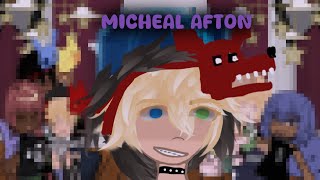 Micheal past classmates react to himlazinessart made by menoah x michealhope you enjoy [upl. by Assiluy]