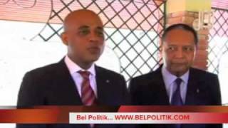 Rencontre President Michel Martelly amp JeanClaude Duvalier [upl. by Nirrep]