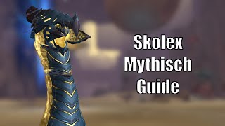 Skolex Mythisch  Kill amp Guide  Mausoleum der Ersten World of Warcraft Shadowlands [upl. by Nodroj]