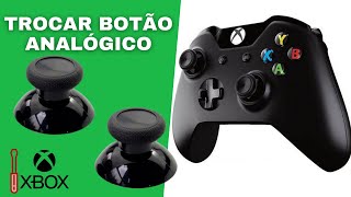 Como Trocar Botão Analógico do Controle de Xbox One  2021 [upl. by Gilberte]