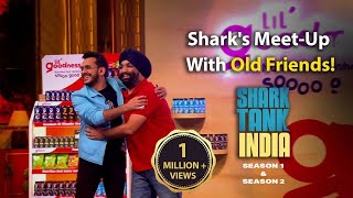 When Sharks Meet Their Old Friends  Shark Tank India S01 amp S02  Compilation [upl. by Adian]