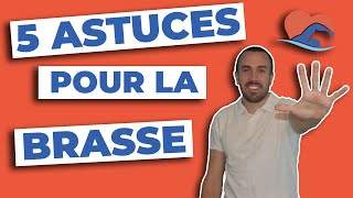 Apprendre la Brasse Coulée  5 conseils pour bien nager [upl. by Bogosian]